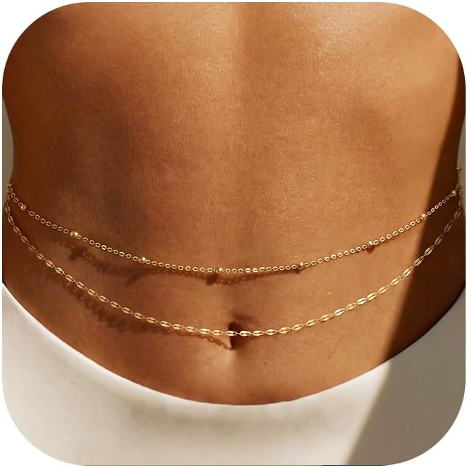 Cinto de Corrente Dourada 14K  - Qualiti Body Jewelry avaliação e preço