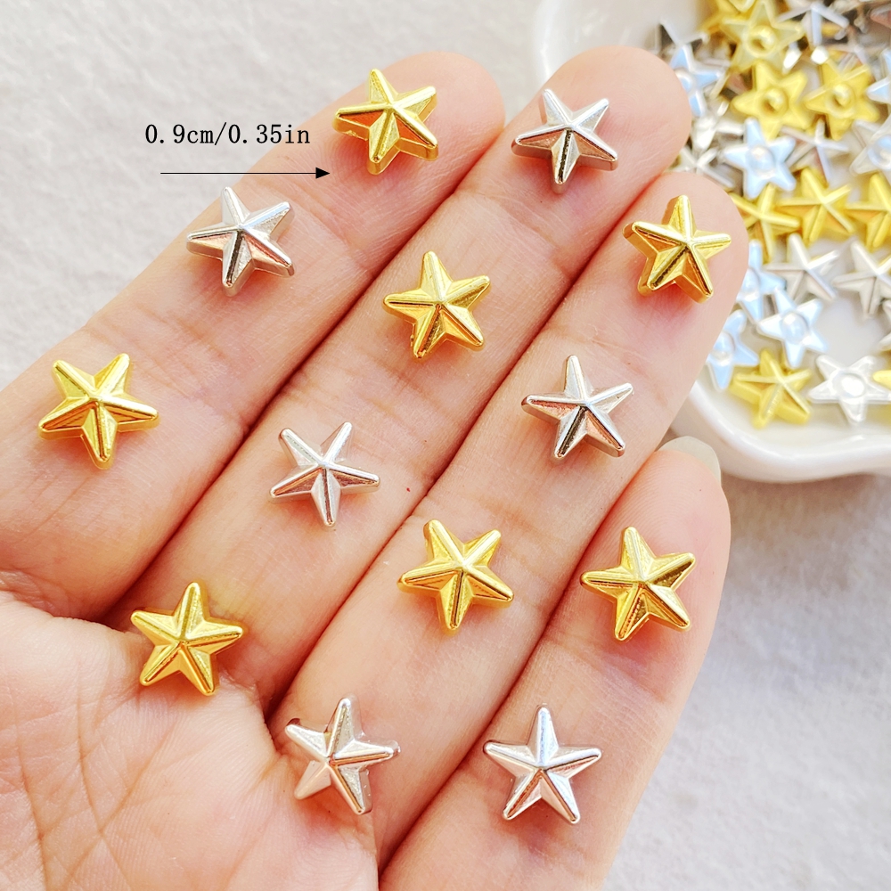 50 pçs nova resina bonito mini - Star Flat Back avaliação e preço