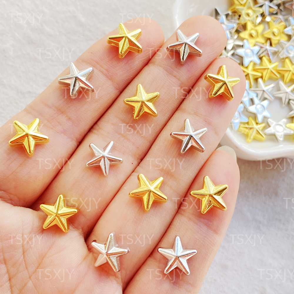 50 pçs nova resina bonito mini - Star Flat Back avaliação e preço